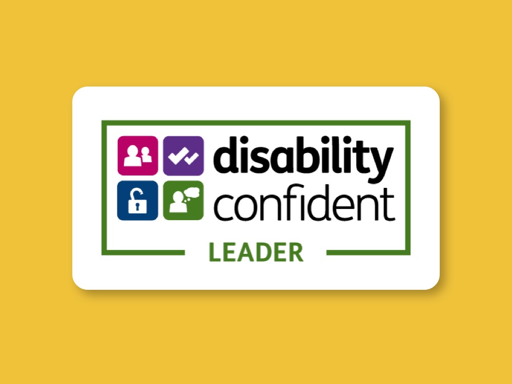 Disability Confident Leader logo
